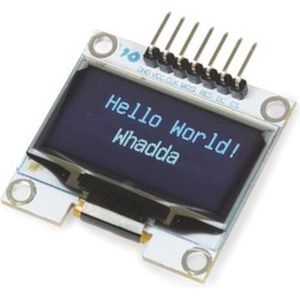 Whadda Oled-display Arduino 1.3"" 35 X 33,5 Mm Blauw