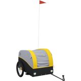 vidaXL-Fietstrailer-45-kg-ijzer-zwart-en-geel