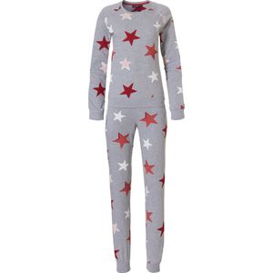 Rebelle - Colourful Star - Pyjamaset - Grijs/Rood - Maat 44