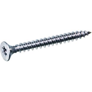 Torx Spaanplaatschroeven - 5.0 x 45 TX-20 - Gehard - Verzinkt - 200 stuks