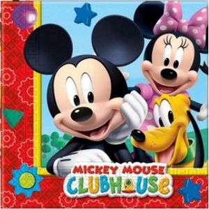 Disney Servetten mickey mouse 33 x 33 cm 20 stuks