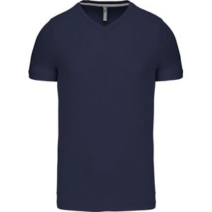 Kariban T-shirt V-hals korte mouwen K357 - Navy - M