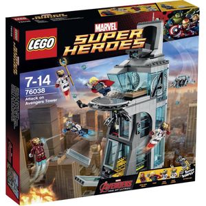 Lego Superheroes 76038 - Aanval op de Avengers toren