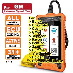 OBD Scanner - OBD2 - Auto Scanner - Auto uitlezen - Diagnose Apparatuur voor Auto's - Autoscanner - Autodiagnosetool - Actieve Test - ECU-Codering - Slimme Diagnose - 30+ Resetservices - OE-Niveau Diagnose - voor GM