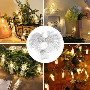Jojoy - Fotoslinger - Lichtsnoer voor Foto's - Lichtsnoer met Fotoknijpers - Fotoclip - Foto Knijpers Slinger met Verlichting - 30 LED Knijpers - PHOTOGLO