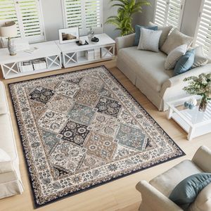 Tapiso Dubai Vloerkleed Bloemen Tapijt Carpet Oriental Oosters Maat- 160x220