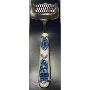 kaas rasp met Delfts Blauw handvat