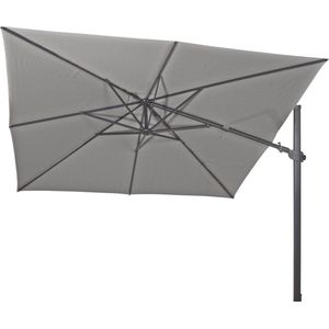 4-Seasons zweefparasol Siesta Premium 300 x 300 cm Charcoal