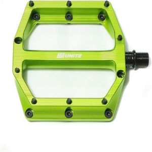 Unite Components Flat Pedal - GROEN | Flat instinct pedal V1.1 | Flat pedalen | Mountainbike pedalen