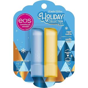eos Limited Edition Lip Balm Sticks - Lippenbalsem - Lipverzorging - Hydratatie voor de hele dag - Sugar Cookie & Vanilla Toffee