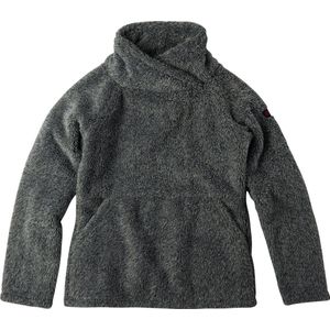 O'Neill - Fleece trui voor meisjes - Hazel - Zwartgrijs - maat 152cm