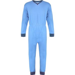 Hansop Pyjama Rug en Beenrits (blauw) S