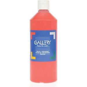 Gallery plakkaatverf, flacon van 500 ml, lichtrood