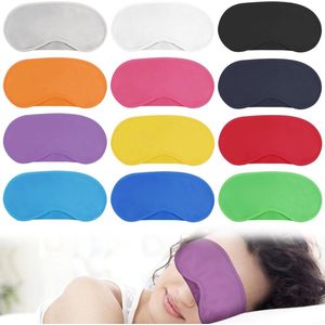 Veelkleurig slaapmasker - comfortabele oogafdekking - 12 stuks