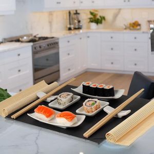 Sushi Gerechten Set - Eetstokjes Dienblad - Aziatische Gerechten Set