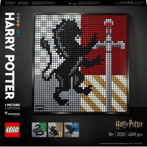 LEGO Art Harry Potter Hogwarts Crests - 31201