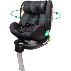 Ding Narrow Black 360° i-Size Autostoel 0-18 kg DI-171906