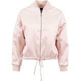 Urban Classics Jacket -L- Kimono Blouson Satijn look Roze