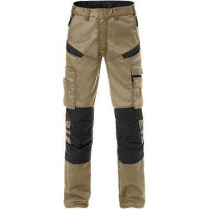 Fristads Broek 2555 Stfp - Khaki/Zwart - D88