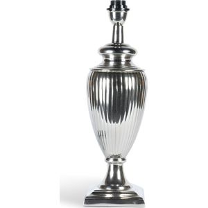 Authentic Models - Roaring Twenties Vase Lamp, L - Lamp - TafelLamp - Staande lamp - Stalamp - Sfeerlamp - Woonkamer - Staande lampen - tafellamp slaapkamer - Silver