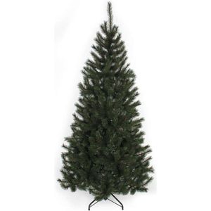 Kunst kerstboom Kingston - Black Box - 767 tips - groen - 215 cm