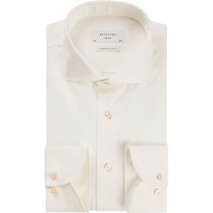 Profuomo - Overhemd Off White - Heren - Maat 39 - Slim-fit