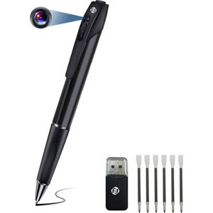 Equivera Spycam - Mini Bewakingscamera - Kleine Camera - Verborgen Camera - Spionage - Voor Thuis, Kantoor, Auto - Kerstcadeau - Sinterklaas - Sinterklaas Cadeau - Cadeau Voor Vrouw - Cadeau Voor Man - Cadeau