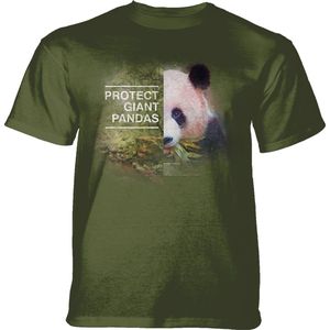 T-shirt Protect Giant Panda Green 4XL