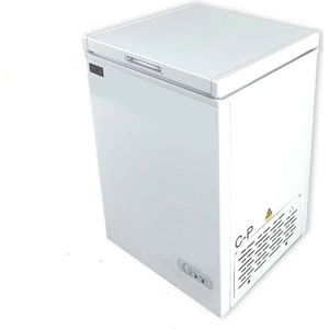 HCB® - Professionele Horeca vriezer - Vrieskist met klapdeksel - 97 liter - 230V - Diepvries koffer - 56x58x84 cm (DxBxH) - 30.50 kg - 8484