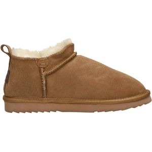 Warmbat Tanbar Pantoffels Dicht - cognac - Maat 40