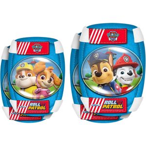 Nickelodeon Paw Patrol Knie- en Elleboogbeschermers - Jongens - Blauw - Klittenband - Verstelbaar