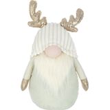 J-line - Kabouter Gewei Textiel Beige Large - 28x15x53cm