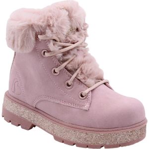 Skechers Street Glitz meisje veterboot - Roze - Maat 34