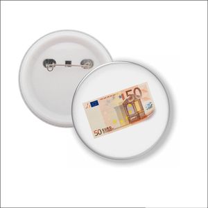 Button Met Speld - 50 Euro