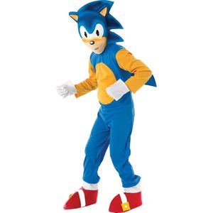 Rubies - Sonic kostuum Deluxe kinderen (maat S)