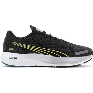 Puma Velocity NITRO 2 GTX - GORE-TEX - Heren Hardloopschoenen Zwart 377507-04 - Maat EU 45 UK 10.5