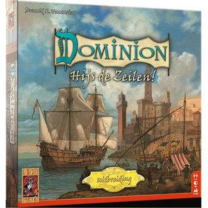 999 Games Dominion: Hijs de Zeilen Uitbreiding 2022 - Nieuwe koninkrijkkaarten, piratenschepen en duurzame kaarten - Speel met 2-4 spelers
