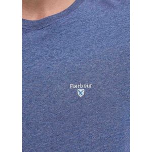 Barbour Tartan sports tee - chambray