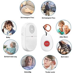 Noodknop – Paniekknop – Noodoproepknop – Emergency Button - Noodoproepknop voor senioren