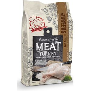 Natural Fresh Meat All Breeds Kalkoen - Hondenvoer - 12 kg