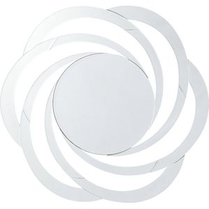 TREBAN - Wandspiegel - Zilver - Glas