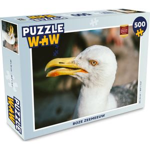Puzzel Meeuw - Vogel - Legpuzzel - Puzzel 500 stukjes
