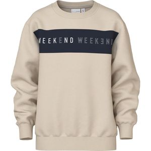 NAME IT NKMVANCE LS NREG SWEAT BRU Jongens Trui - Maat 134/140