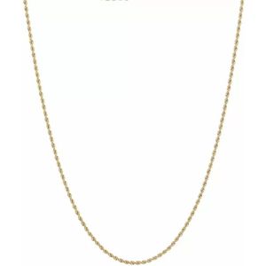Michelle Bijoux Collier Gedraaid large Zilver