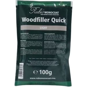 Rubio Monocoat - Woodfiller Quick - light - 100 g