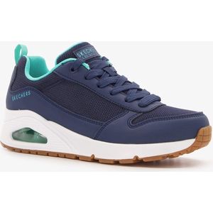 Skechers Uno Inside Matters dames sneakers blauw - Maat 42 - Extra comfort - Memory Foam