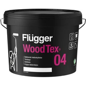 Flügger Wood Tex 04 Black 3 Liter