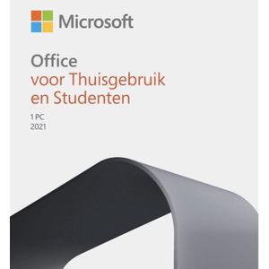 Microsoft Office Home and Student 2021 - 1 apparaat - Eenmalige aankoop