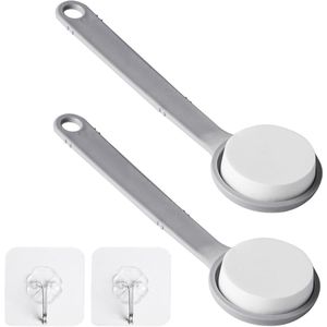 Lotion Applicator voor Rug Badborstel met Lange Handgreep voor Douche 2 Stks 115""Rugcrème Applicator Lotion Applicator voor je Rug met HandgreepRug ScrubberShower Body Wash Borstel