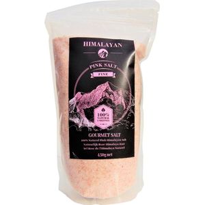 6x Roze Himalayazout Fijn 450g (=2700 gram)